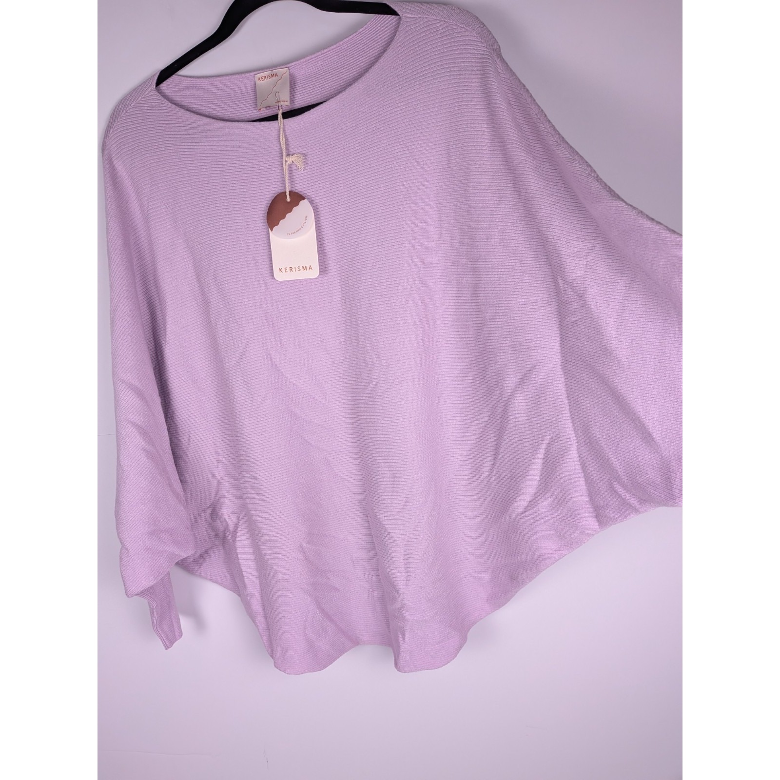 Nwt Kerisma Women's Ryu Medium/Large Sweater Lilac Viscose, Nylon, And Polyester — image 5 of 7